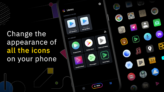 Icon Pack Studio MOD APK Features